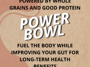 Powered by whole grains and Good Protein, fuel the body while improving your gut for long-term health benefits.