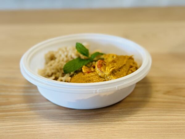 Light curry in meal container