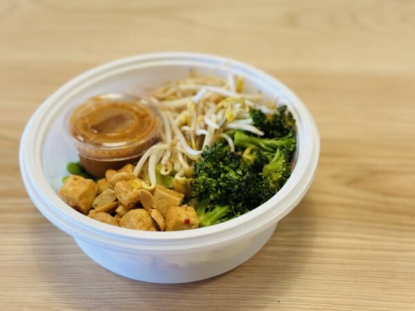 Best pad thai in Calgary in a prepared meal container